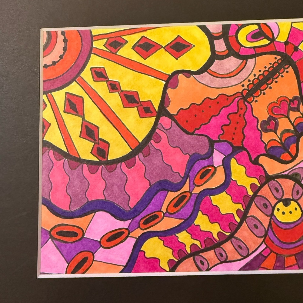 Original Intuitive Abstract Drawing - Picture 3 of 7